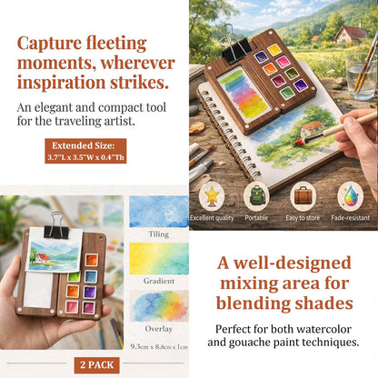 Pocket Watercolor Palette Set