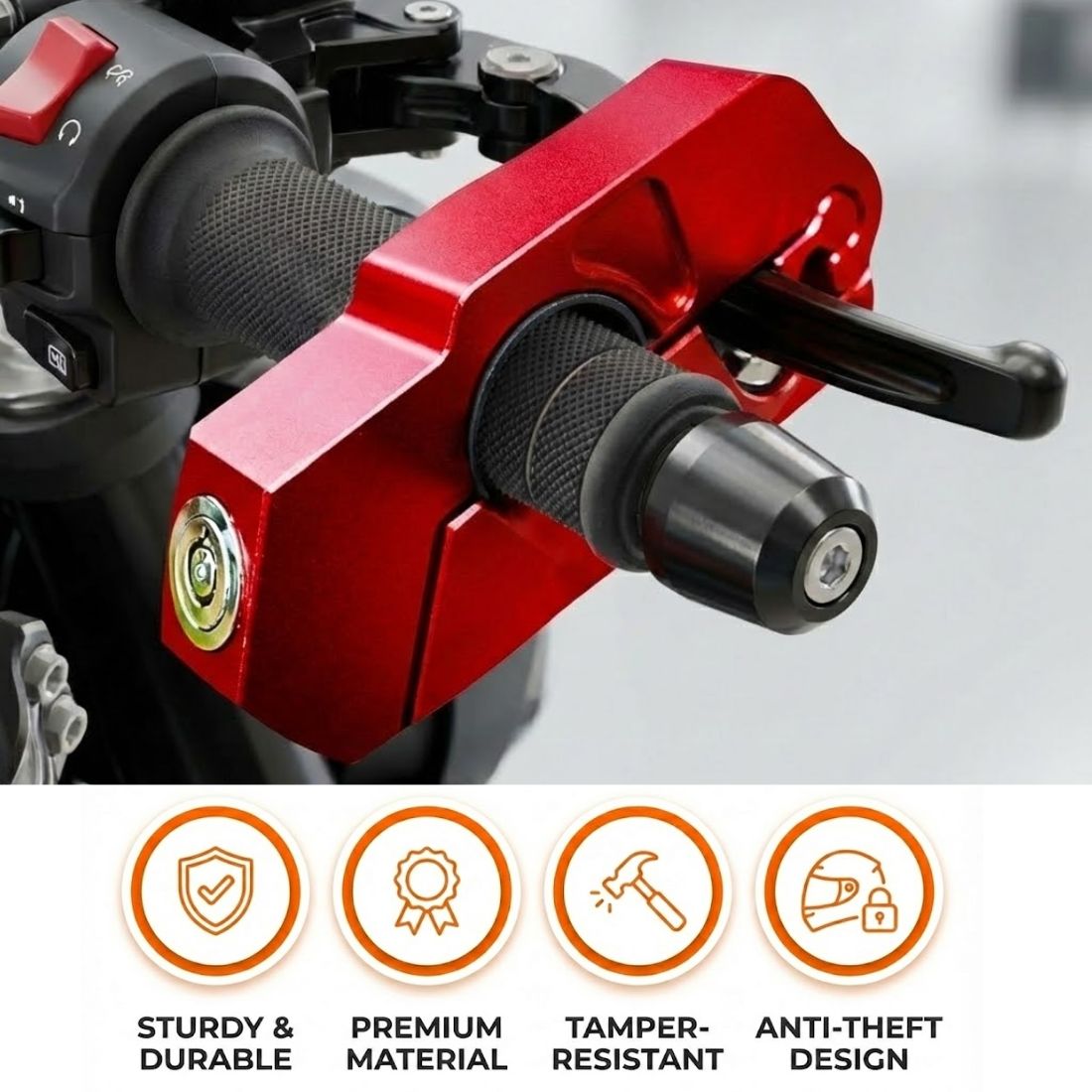 Motorcycle Brake Lock