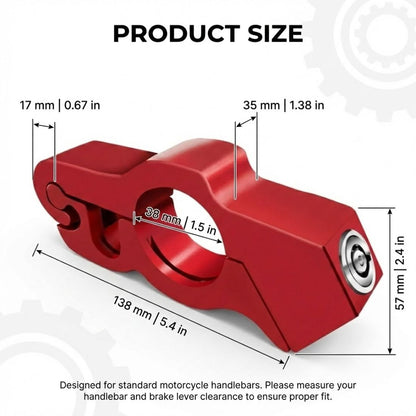 Motorcycle Brake Lock