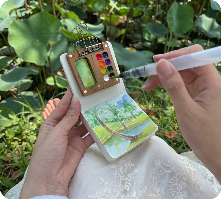 Pocket Watercolor Palette Set
