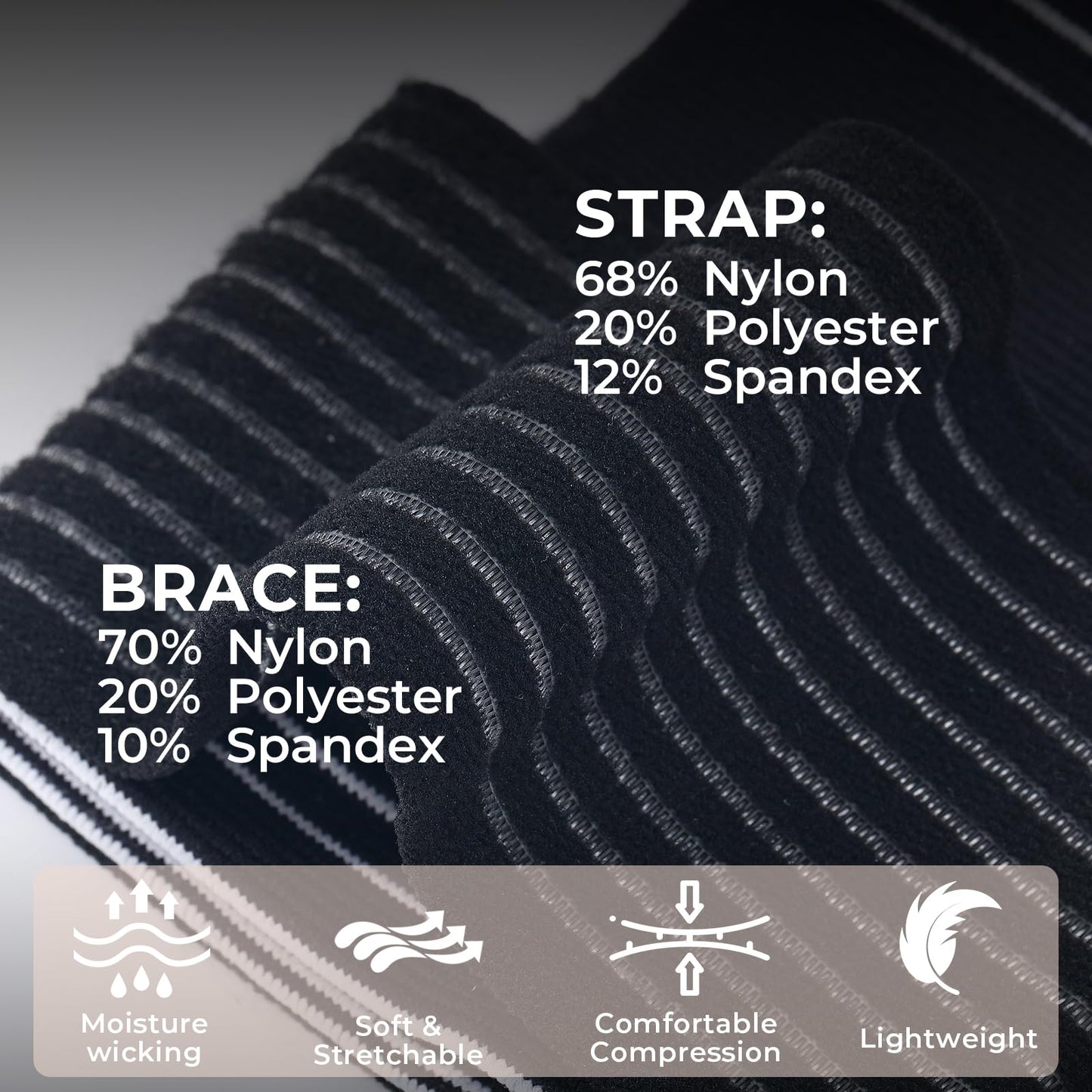 Motorcycle Wrist Support Wraps, 2-Pack
