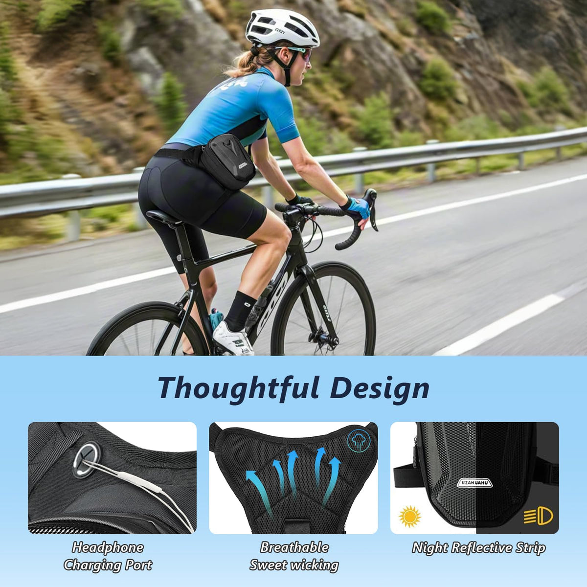 Motorcycle Thigh Bag