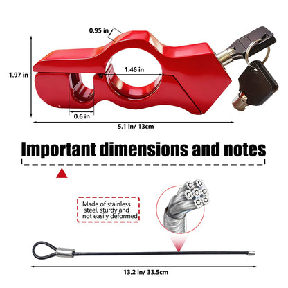 Motorcycle Brake Lock