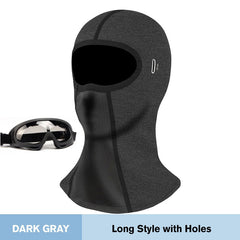 NF-044 | Dark Gray + Goggles|Long Ventilated