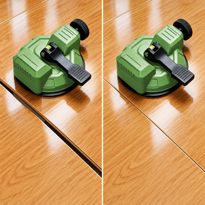 Floating floor gap before and after tool use